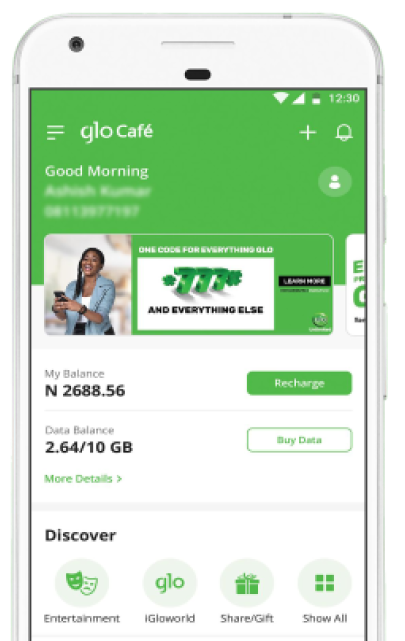 Glo Cafe Phone